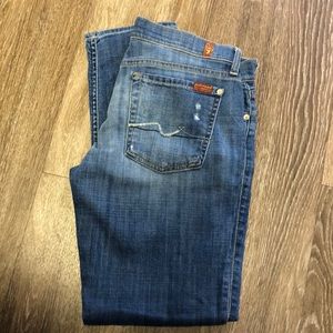 7 For All Mankind Straight Jeans-28